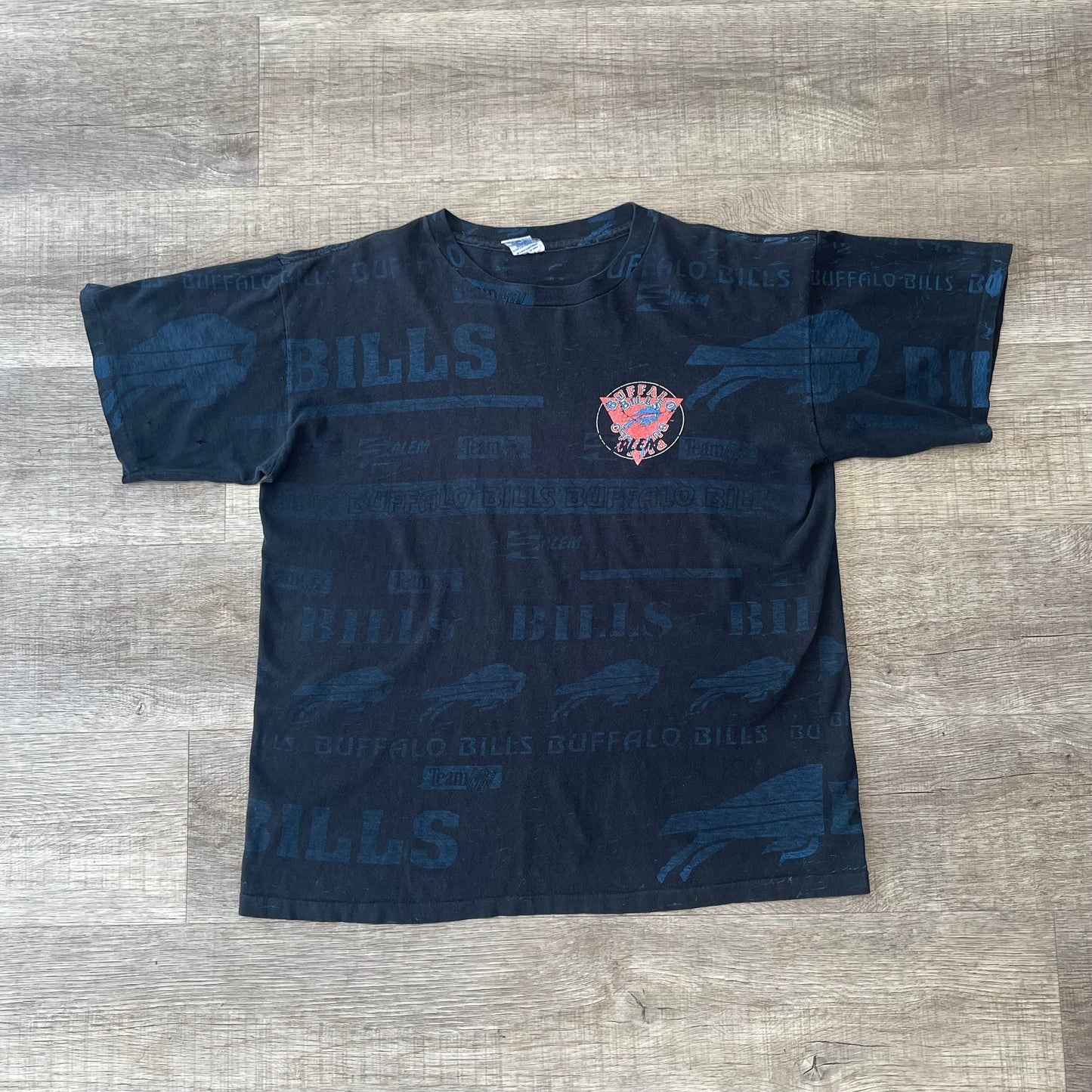 Vintage Buffalo Bills AOP Salem Shirt Size Large