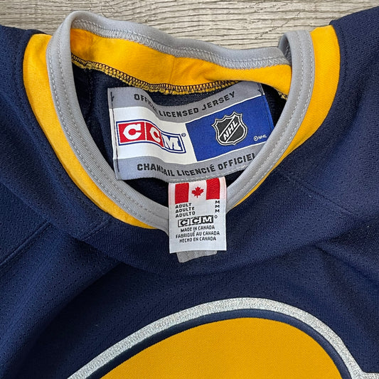 Vintage 2000s NHL Buffalo Sabres Blank CCM Jersey Size Medium