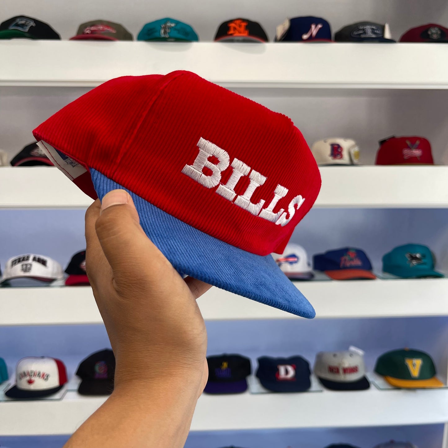Vintage Buffalo Bills Corduroy Snap Back