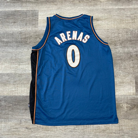 Vintage 2000s NBA Washington Wizards Gilbert Arenas Adidas Jersey Size XXL