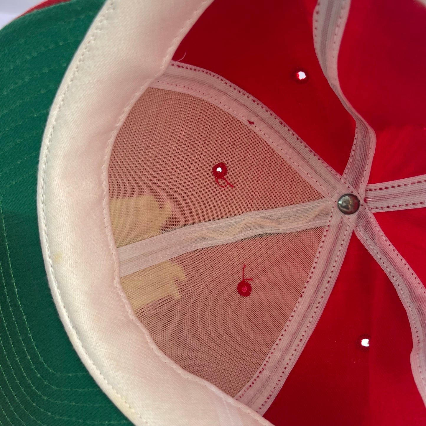 Vintage MiLB Mexican Red Devils New Era Wool Fitted Size 7 3/8