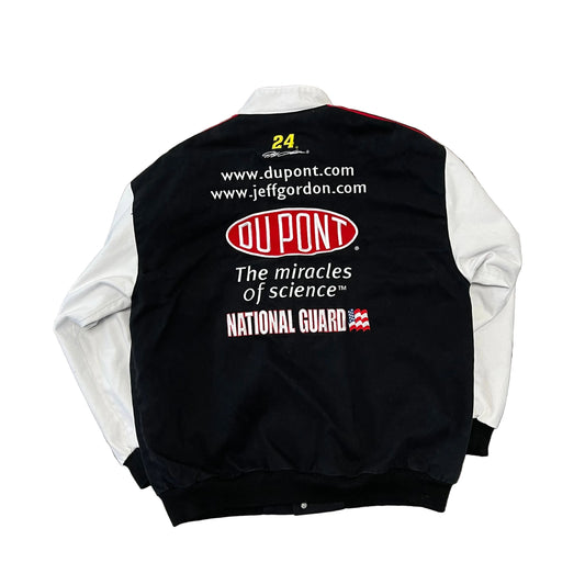 VINTAGE CHASE AUTHENTICS JEFF GORDON #24 NATIONAL GUARD RACING JACKET SIZE XL