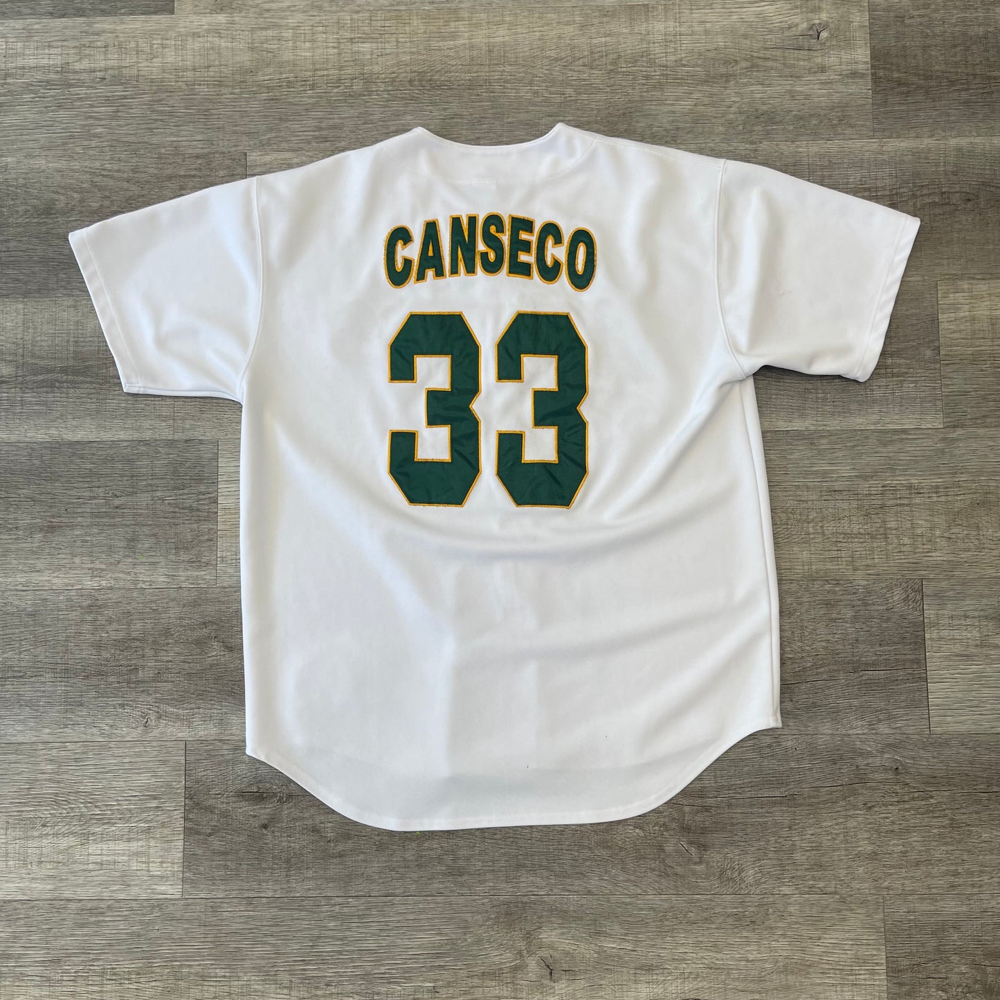 Vintage 2000s MLB Jose Canseco Oakland Athletics Russell Athletic Jersey Size XXL