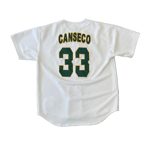 Vintage 2000s MLB Jose Canseco Oakland Athletics Russell Athletic Jersey Size XXL