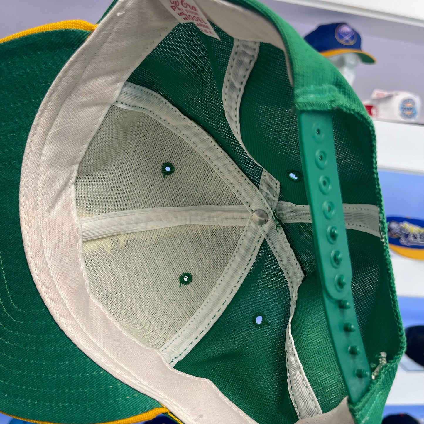 Vintage Oakland Athletics New Era Nylon Snap Back