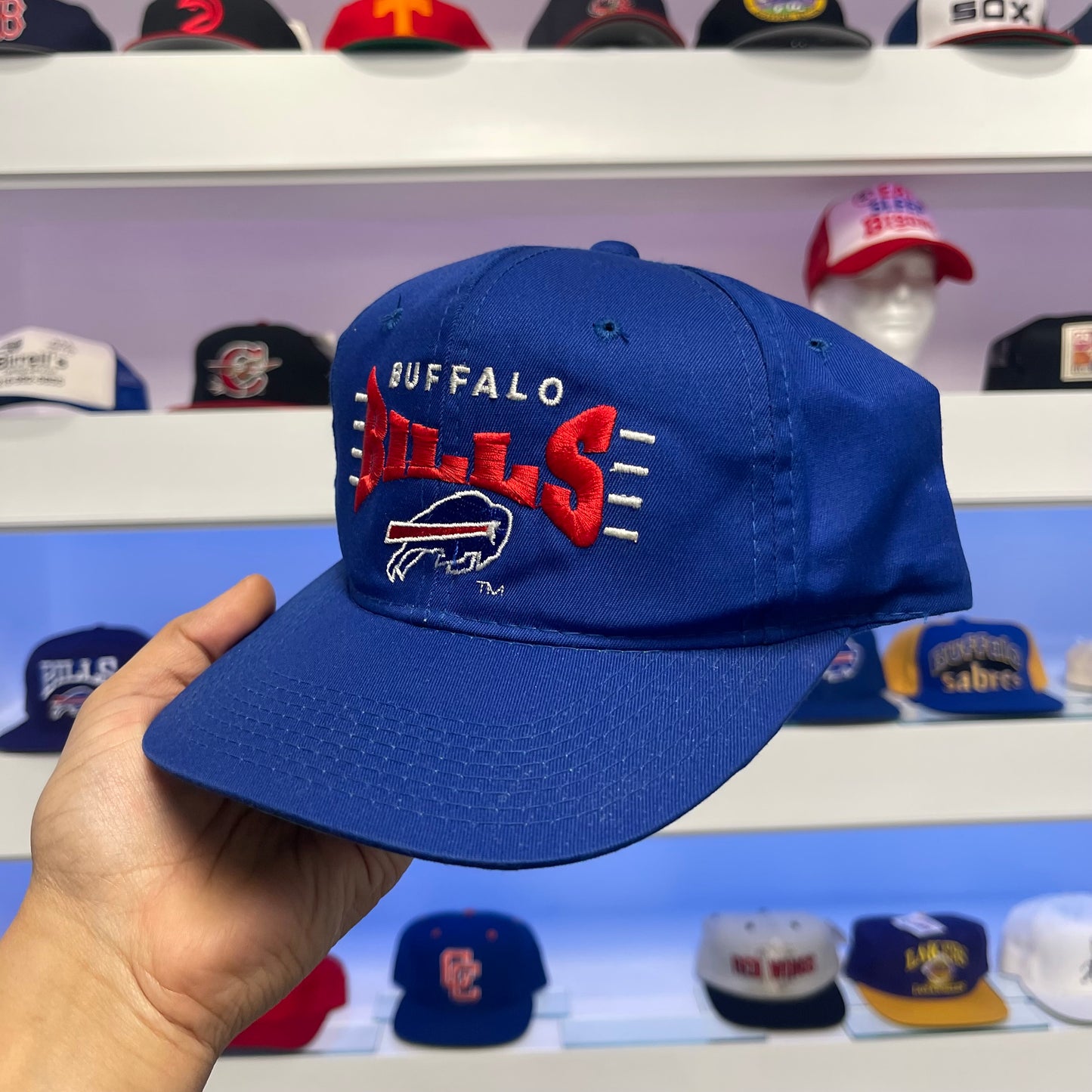 Vintage Buffalo Bills Twill Snap Back