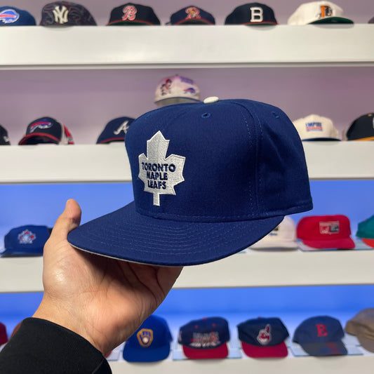 Vintage 1990s NHL Toronto Maple Leafs Wool Snap Back