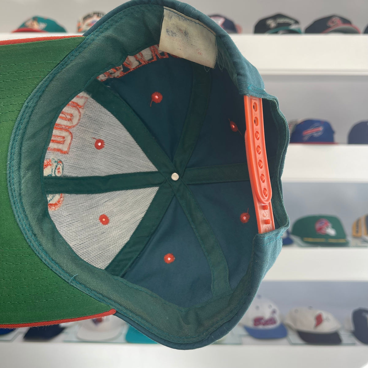 Vintage 1990s Miami Dolphins Twill Snap Back