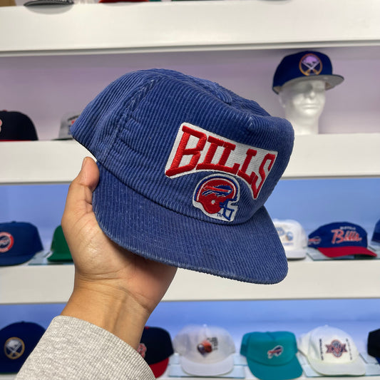 Vintage 1990s NFL Buffalo Bills Corduroy Snap Back