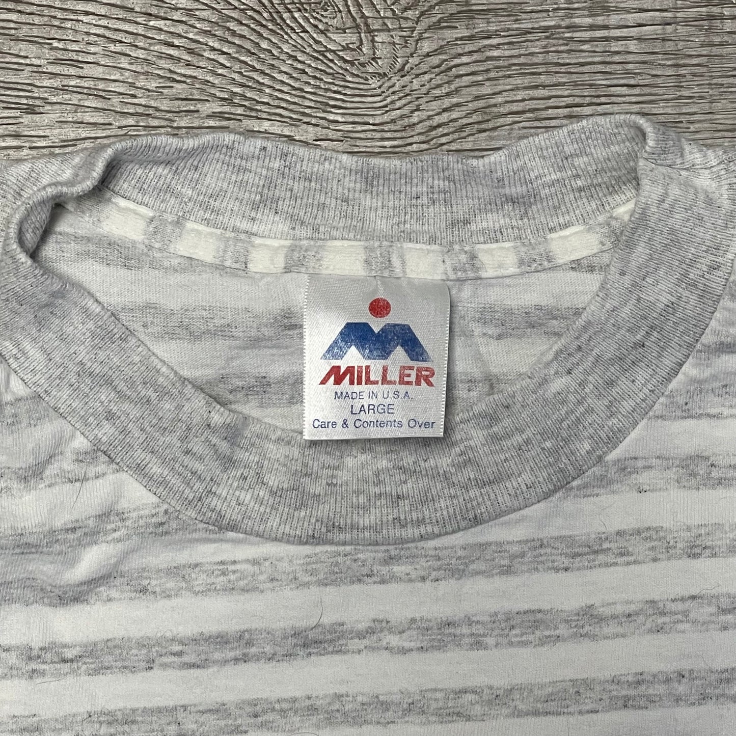 Vintage Buffalo Bills Stripe T Shirt Size Large