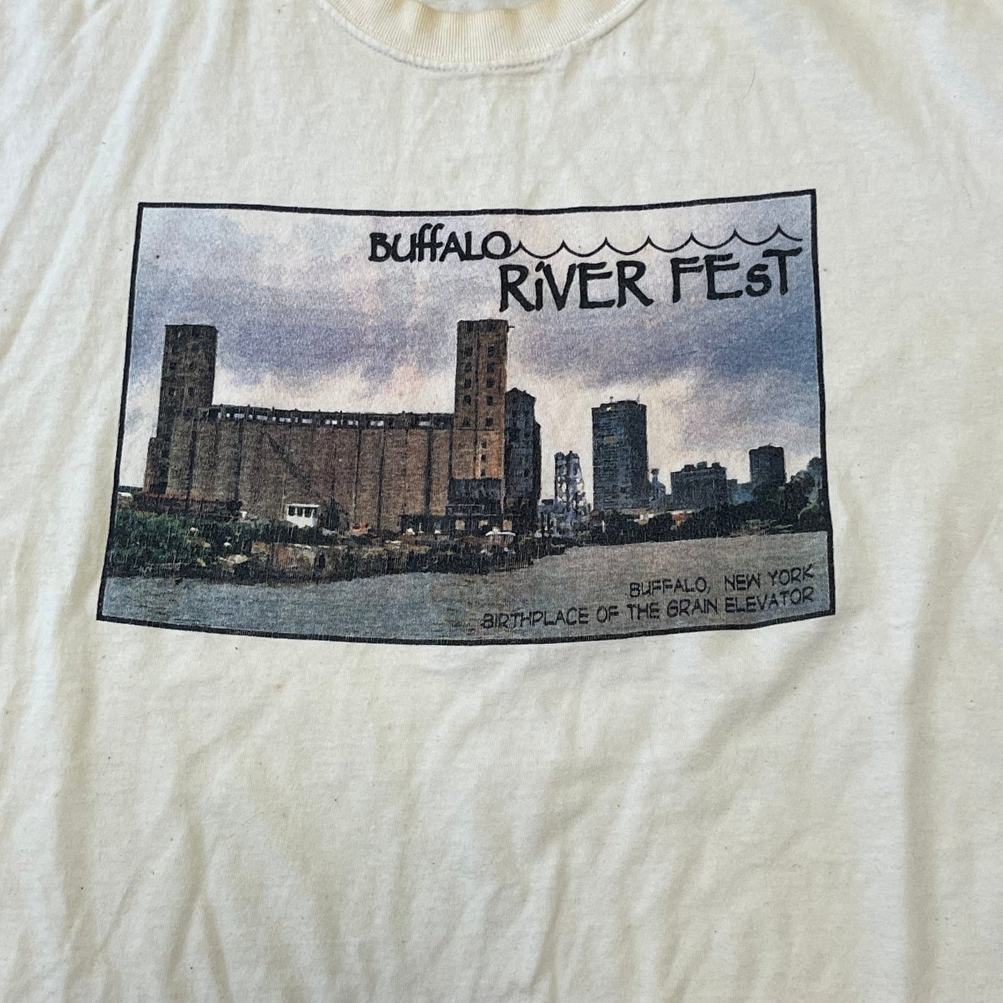Vintage 90s Buffalo River Fest T Shirt Size XL