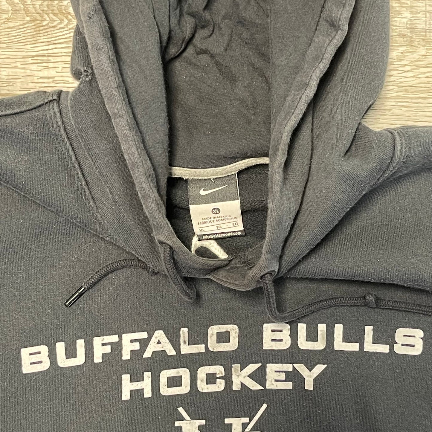 Vintage Y2K Buffalo Bills Hockey Nike Hoodie Size XL