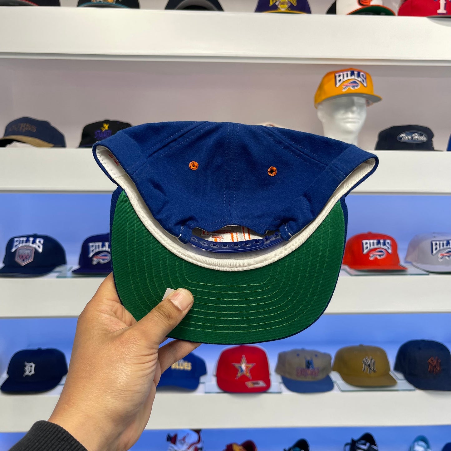 Vintage 1990s New Era Wool Snap Back Dead Stock New