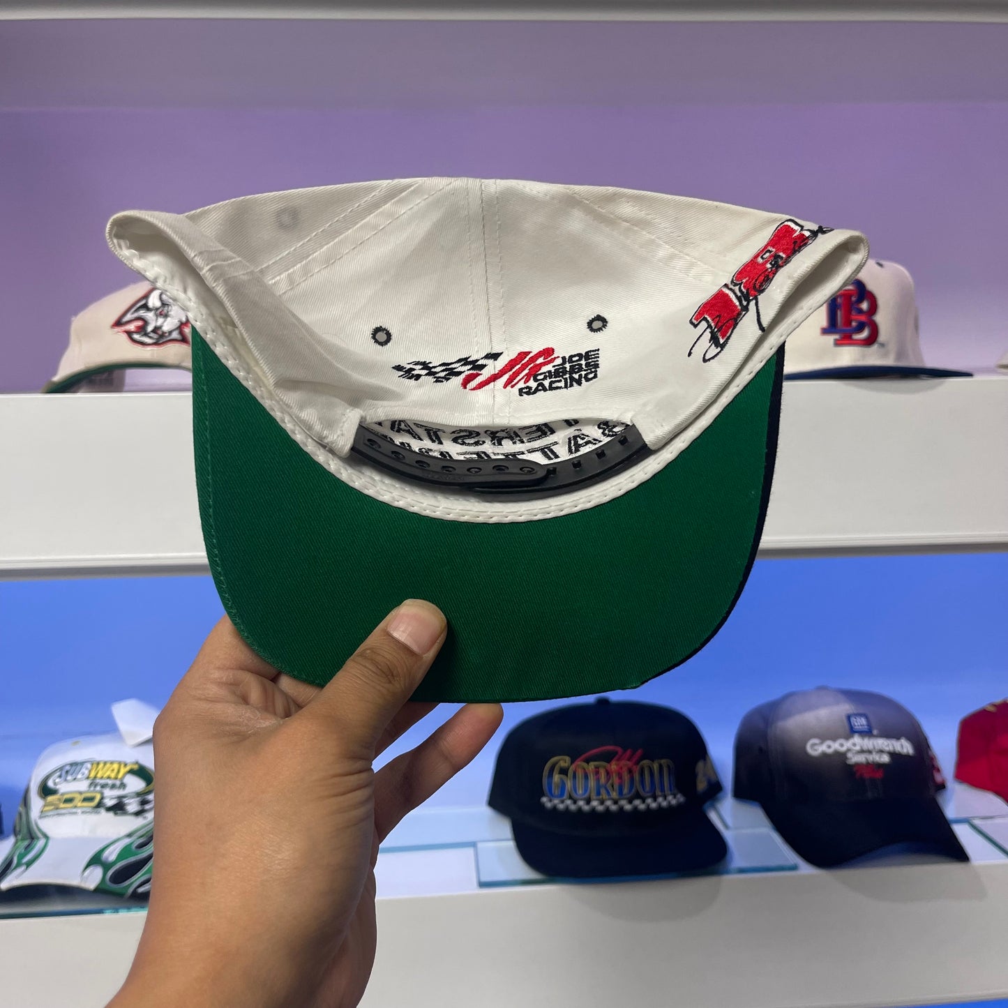 Vintage Interstate Batteries Racing Twill Snap Back