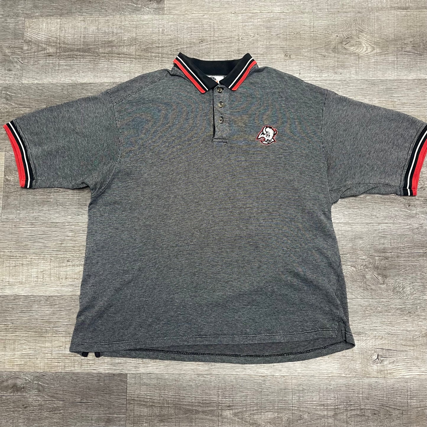 Vintage NHL Buffalo Sabres Polo Shirt Size XXL