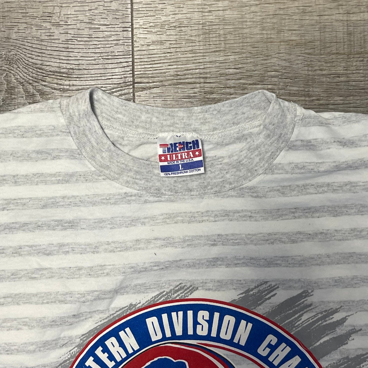 Vintage Buffalo Bills AFC Eastern Division Champs Shirt Size Large
