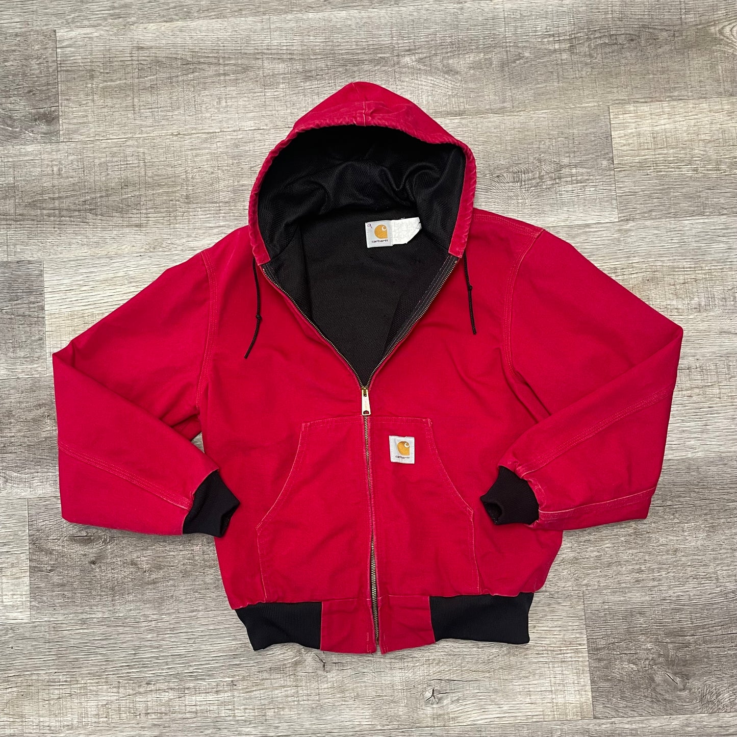 Vintage Red Carhartt Jacket Size Large