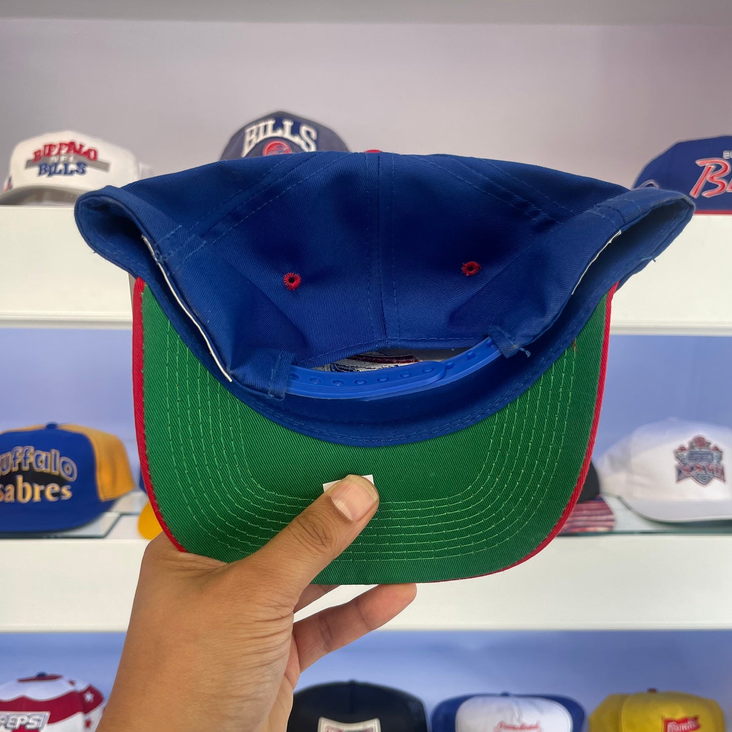 Vintage Buffalo Bills Twill Snap Back New with Tags