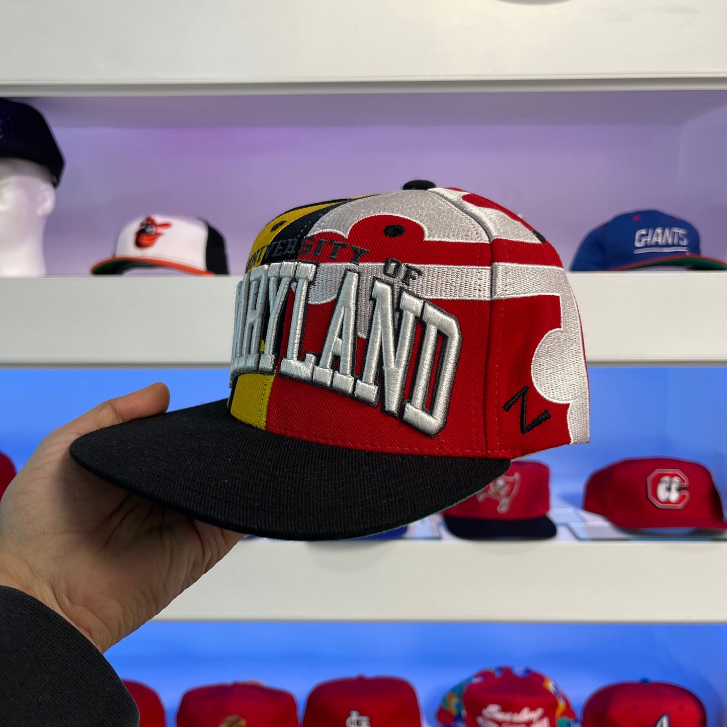 Vintage Y2K University of Maryland Snap Back