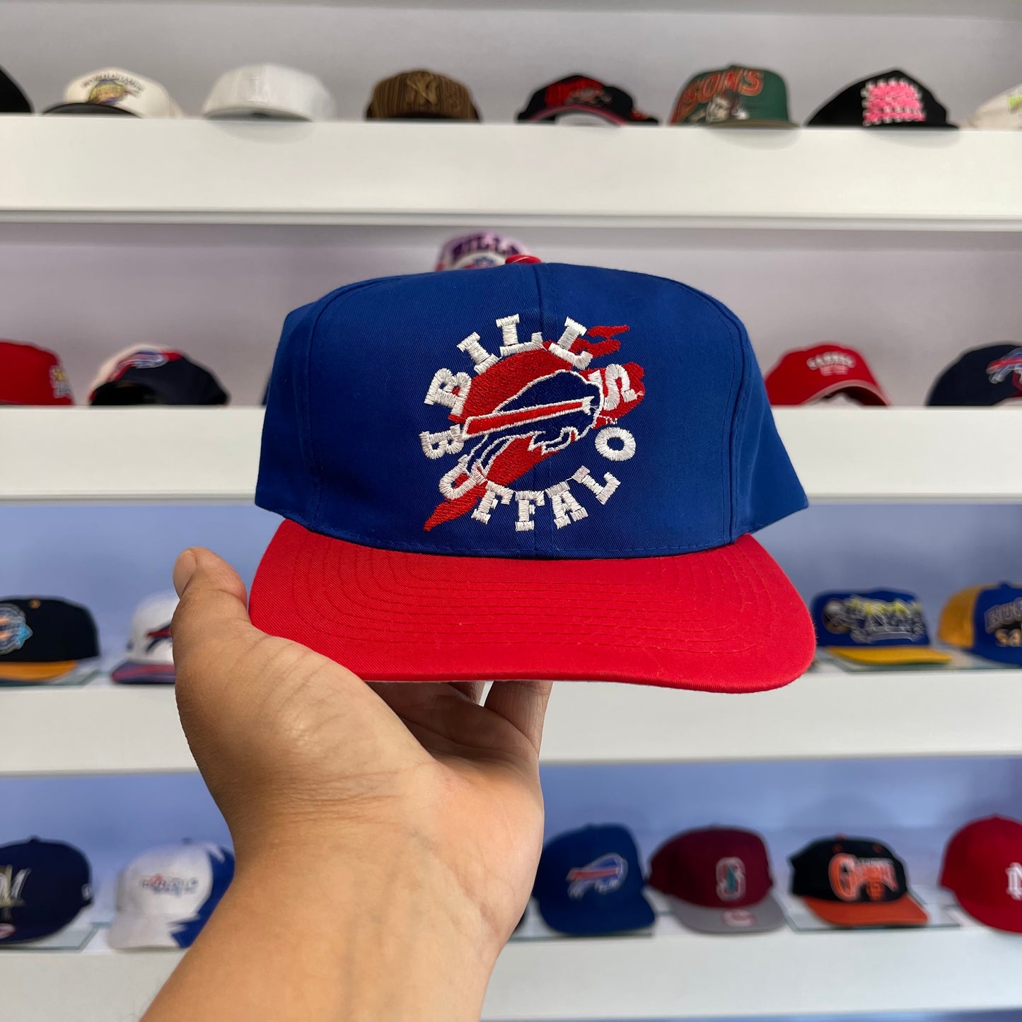 Vintage NFL Buffalo Bills Twills Snap Back
