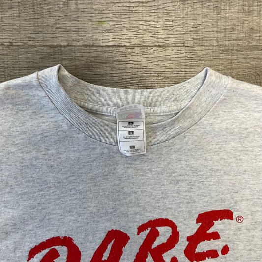 Vintage D.A.R.E T Erie County Sheriff’s Shirt Size Large