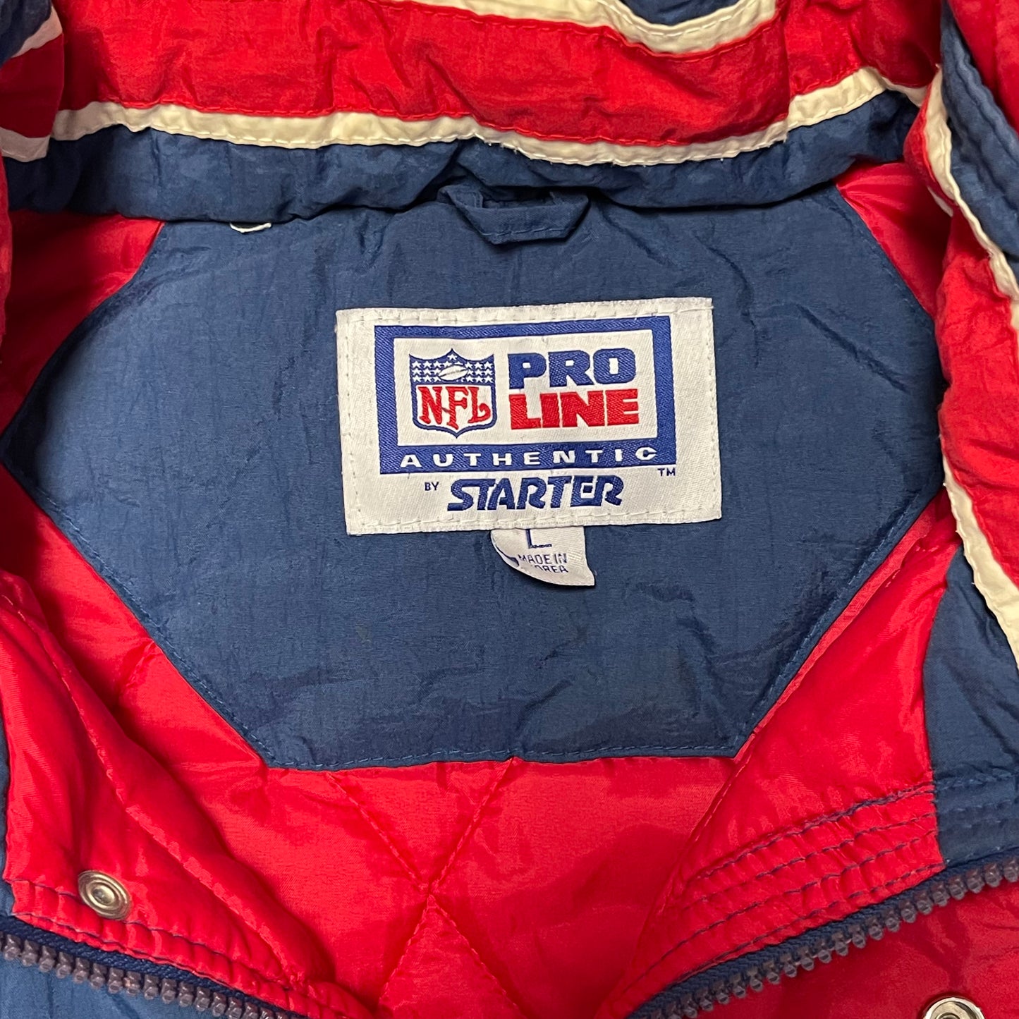 Vintage New England Patriots Starter Pro Line Jacket Size Large