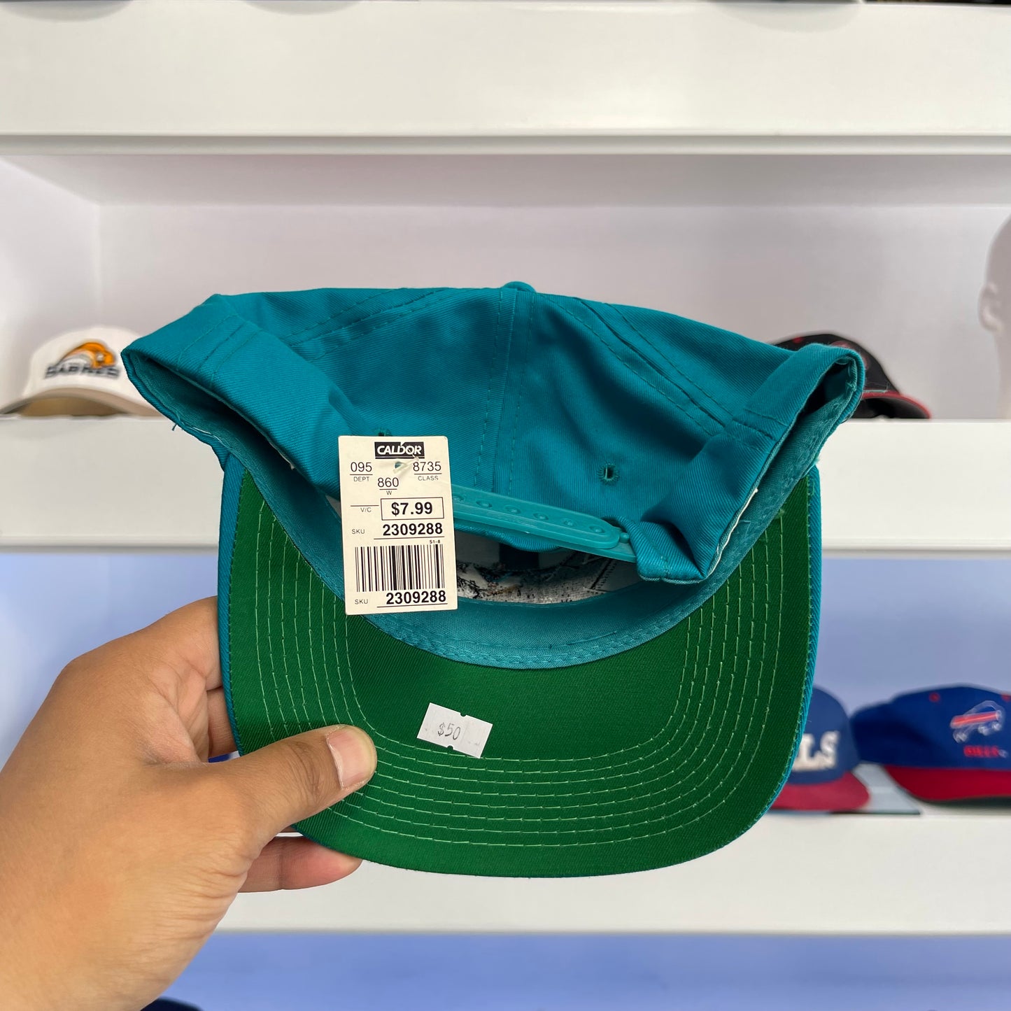Vintage 1990s NHL San Jose Sharks Twill Snap Back