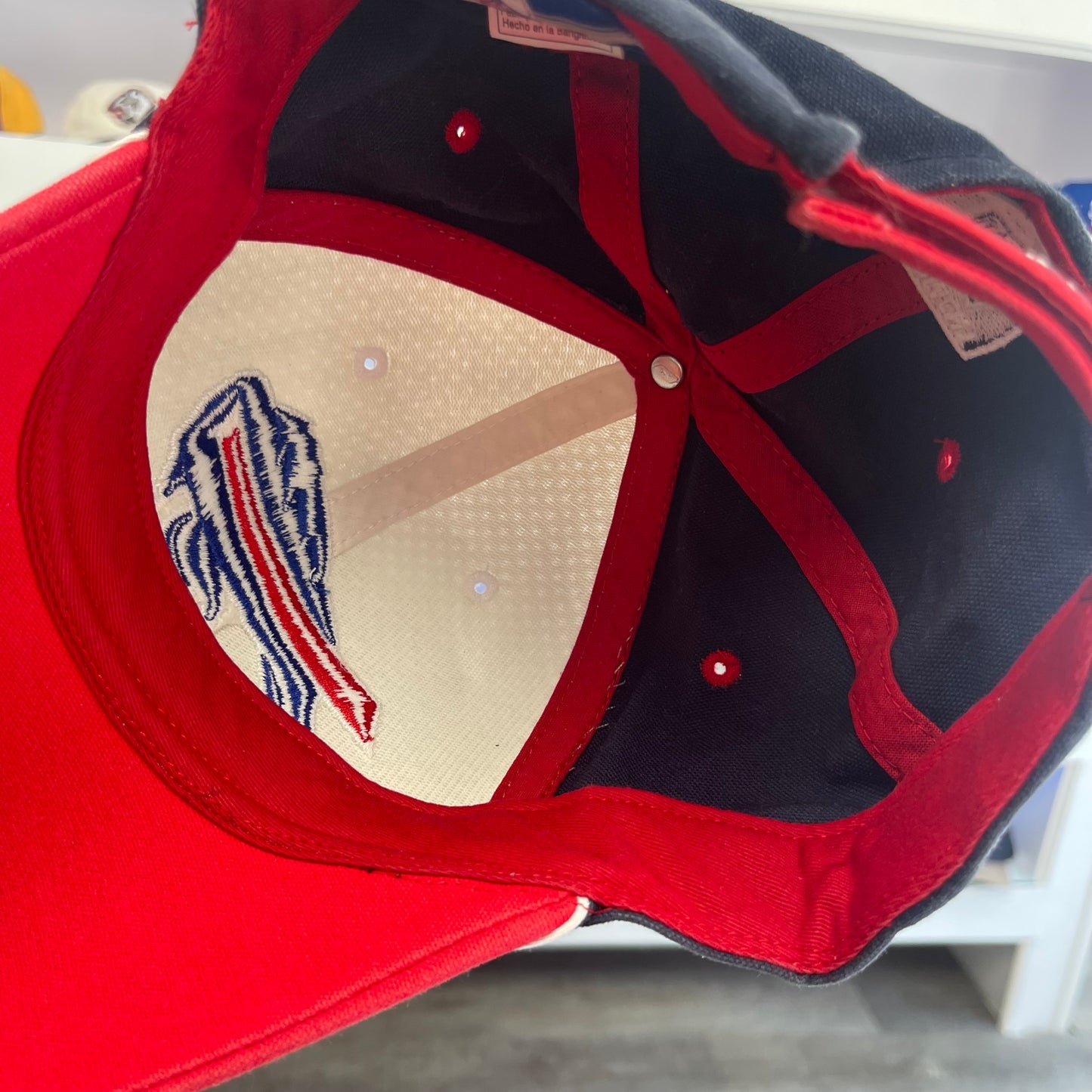 Vintage Y2k Buffalo Bills Reebok Curve Brim Strap Back