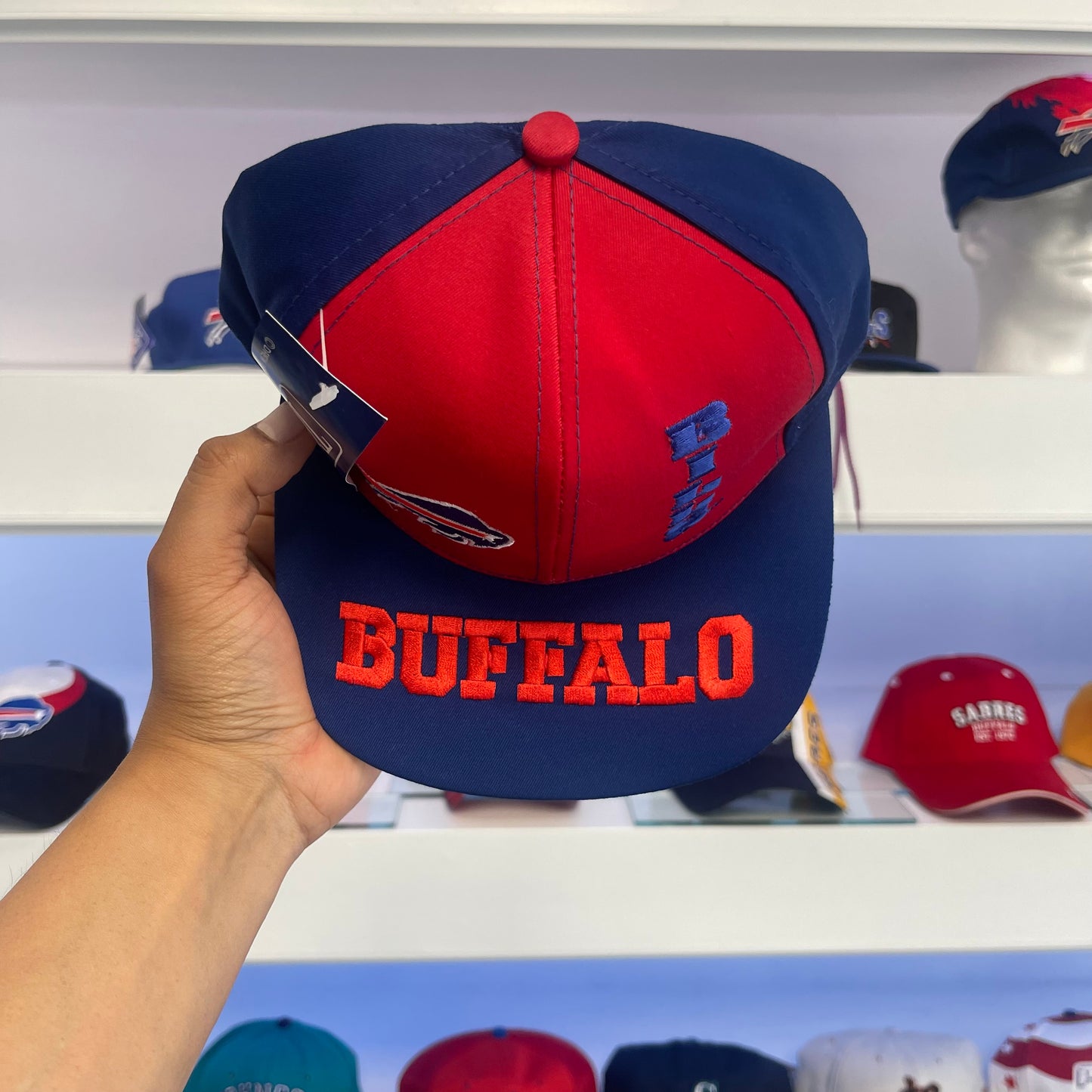 Vintage 1990s Buffalo Bills Twill Snap Back