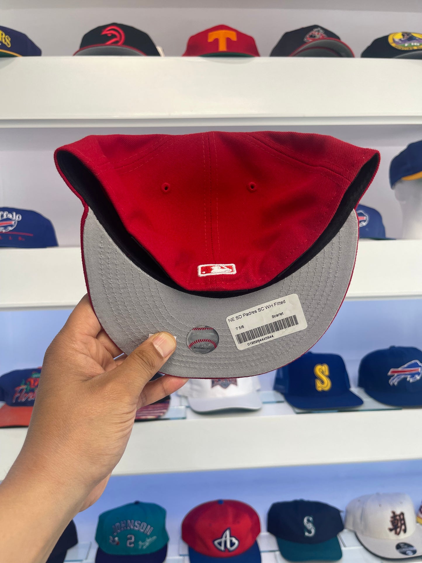 San Diego Padres New Era Fitted Size 7 5/8