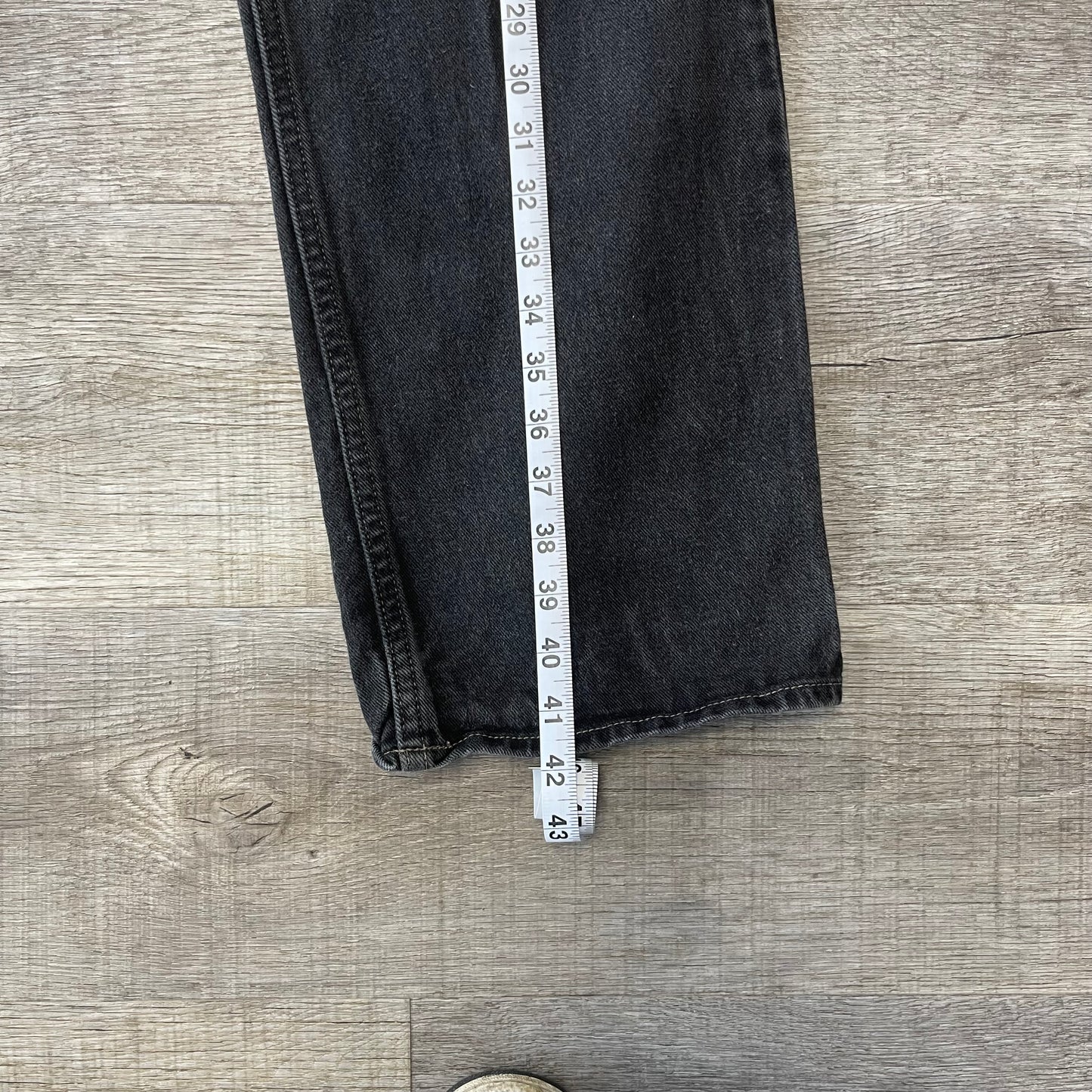 Vintage Tommy Hilfiger Black Jeans Size 34/32