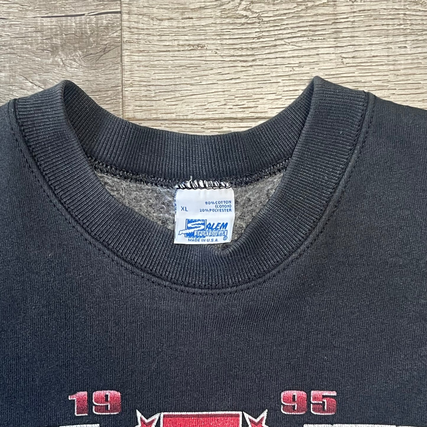 Vintage 1995 Buffalo Bills AFC Eastern Division Champions Sweatshirt Size XL