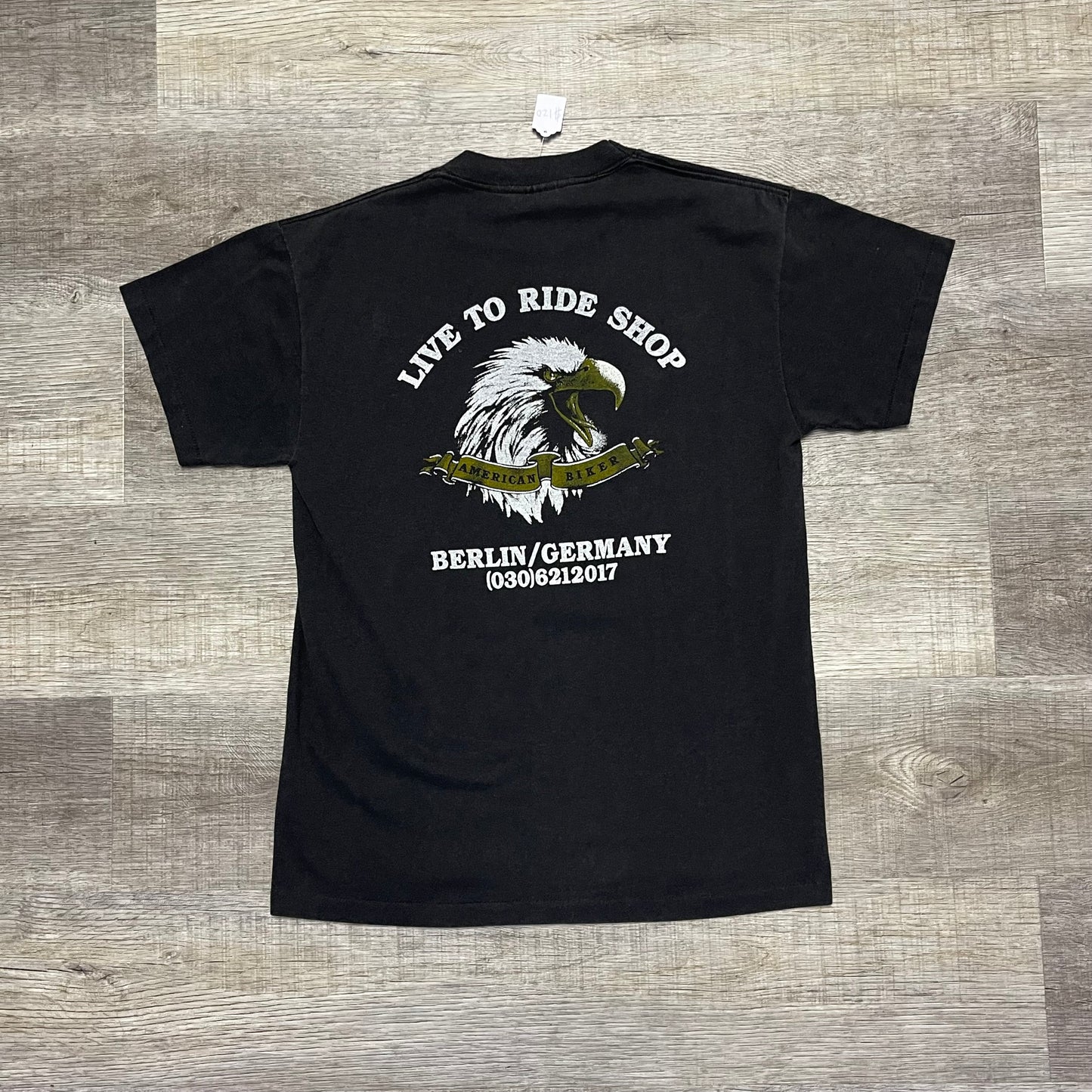 Vintage 1989 3D Emblem Harley Davidson T Shirt Size Large