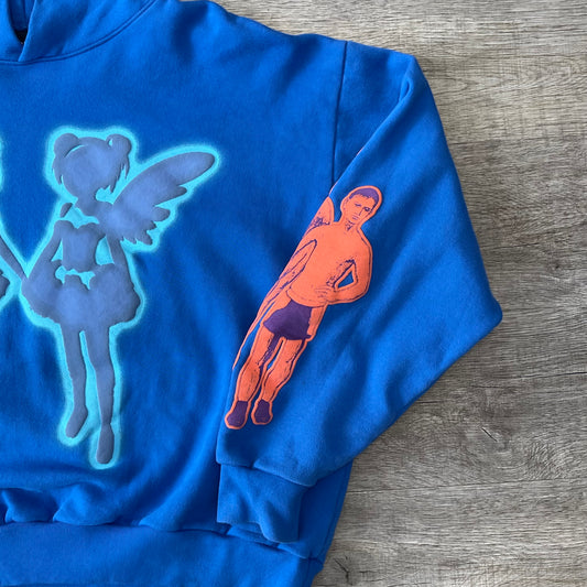 Drake FATD Blue Hoodie Size XL Blue For All The Dogs Big As The What Tour Merch Size Large