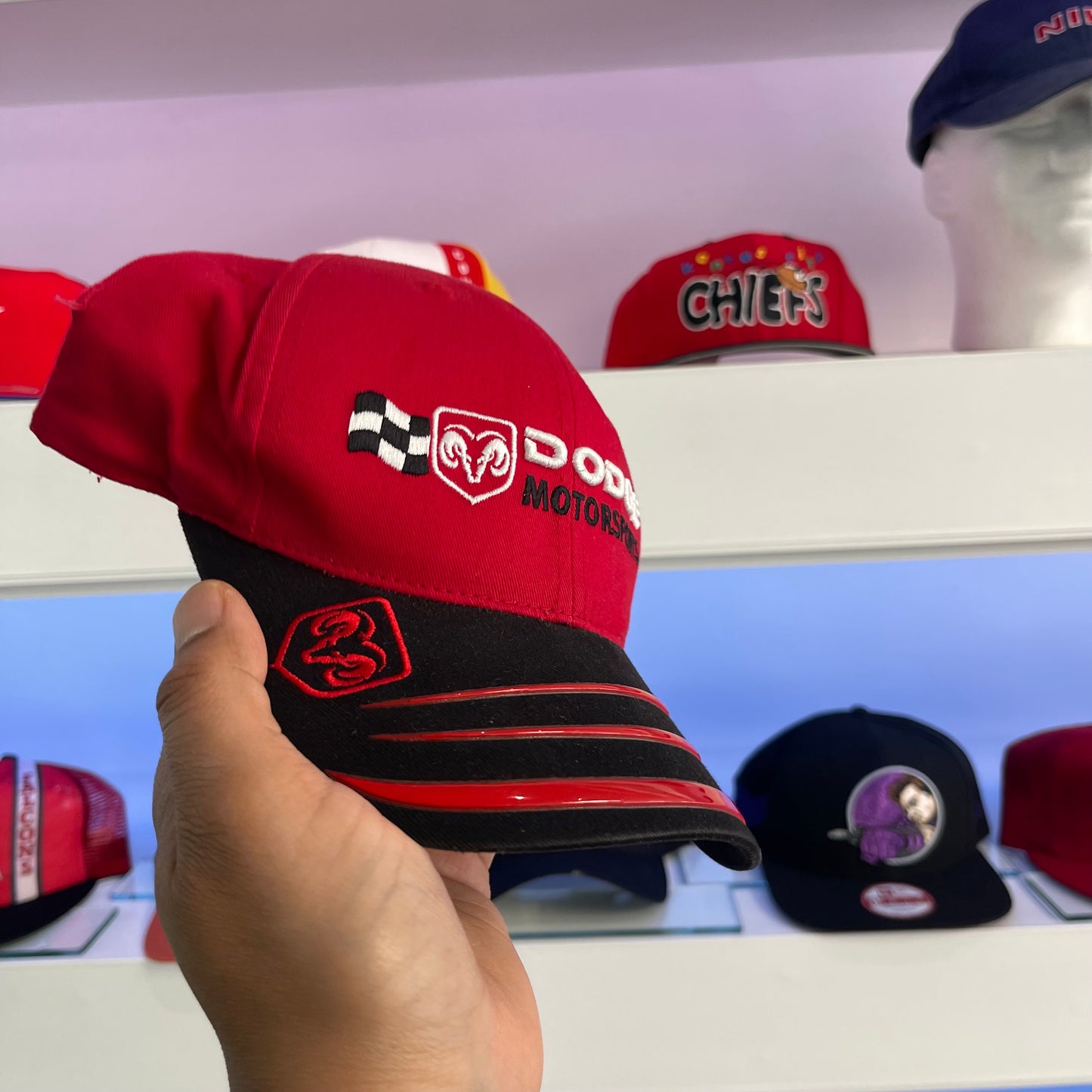 Vintage Dodge Motorsports NASCAR Strap Back