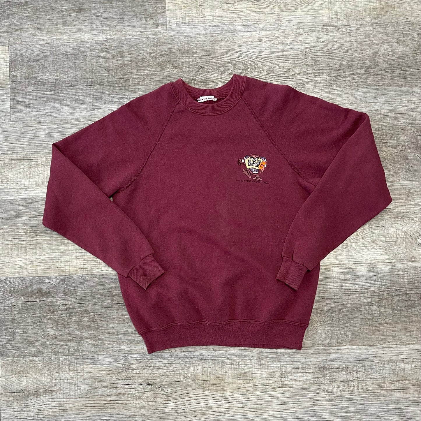 Vintage 1990s Tasmanian Devil Sweat Shirt Size Small