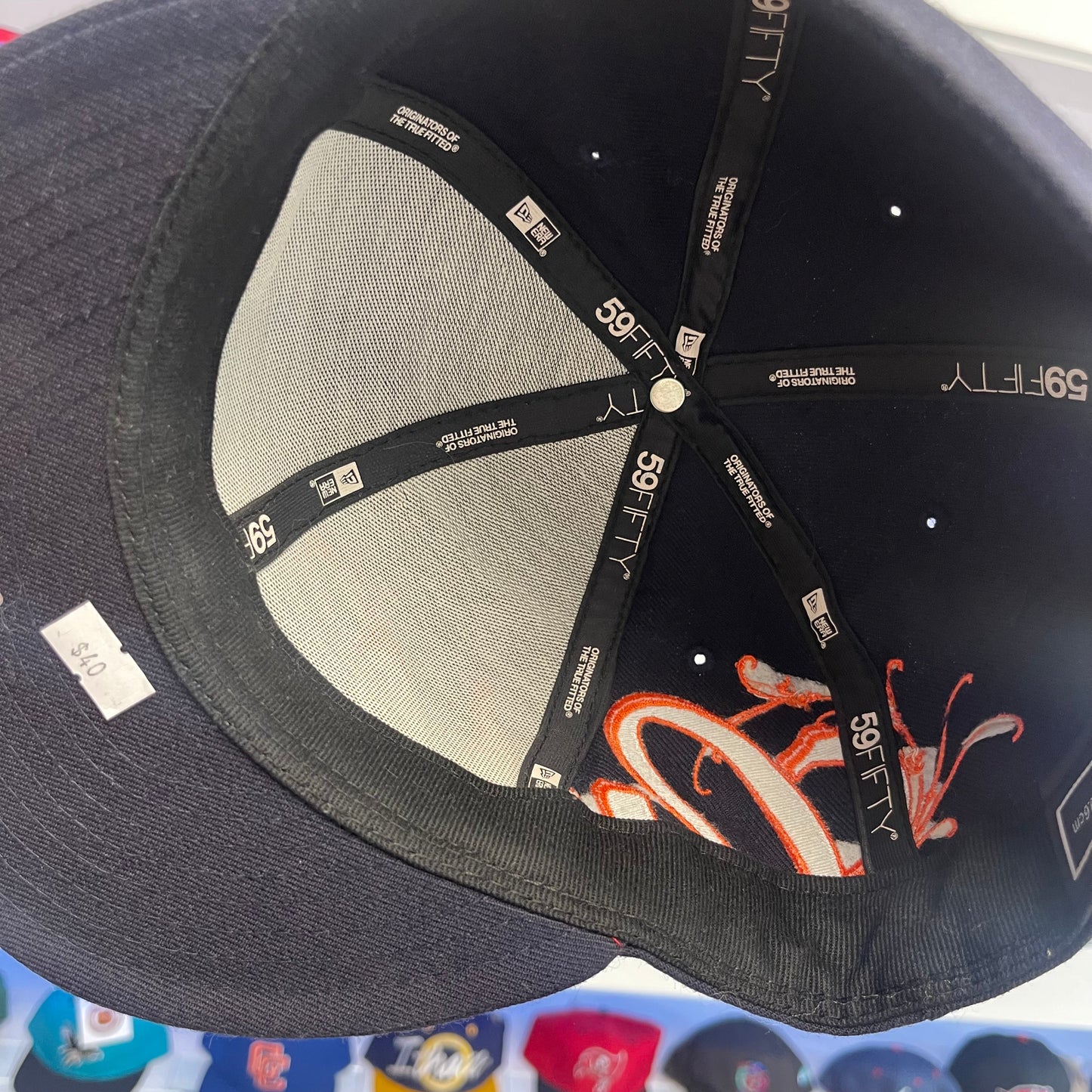 Syracuse Orangemen New Era Fitted Size 7 5/8