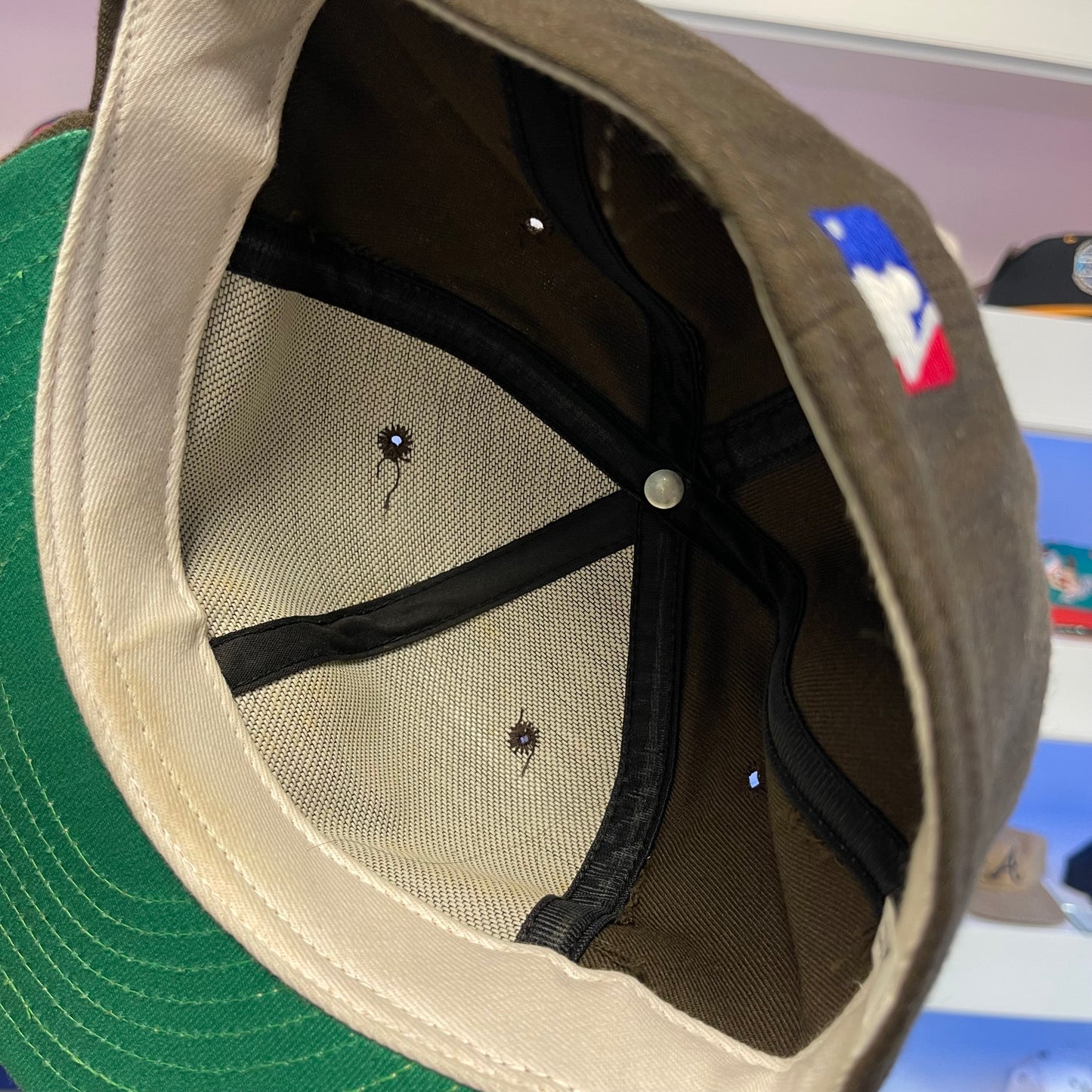 Vintage 1990s San Diego Padres 100% Wool Fitted Size 7 3/8