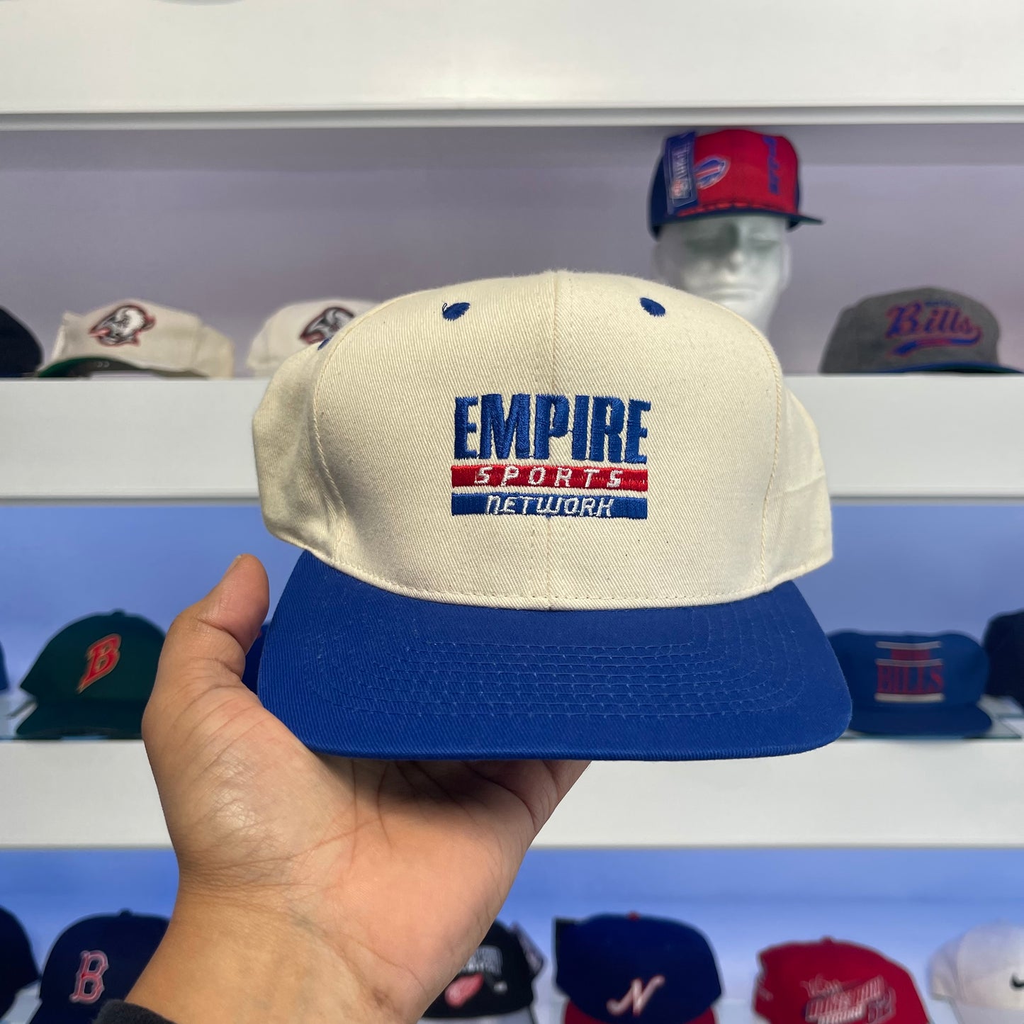 Vintage Buffalo Sabres Empire Sports Network Snap Back