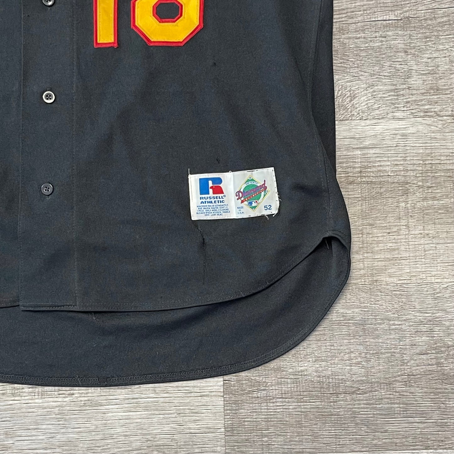 Vintage MLB Pittsburgh Pirates Authentic Russell Athletic Jersey Size 52