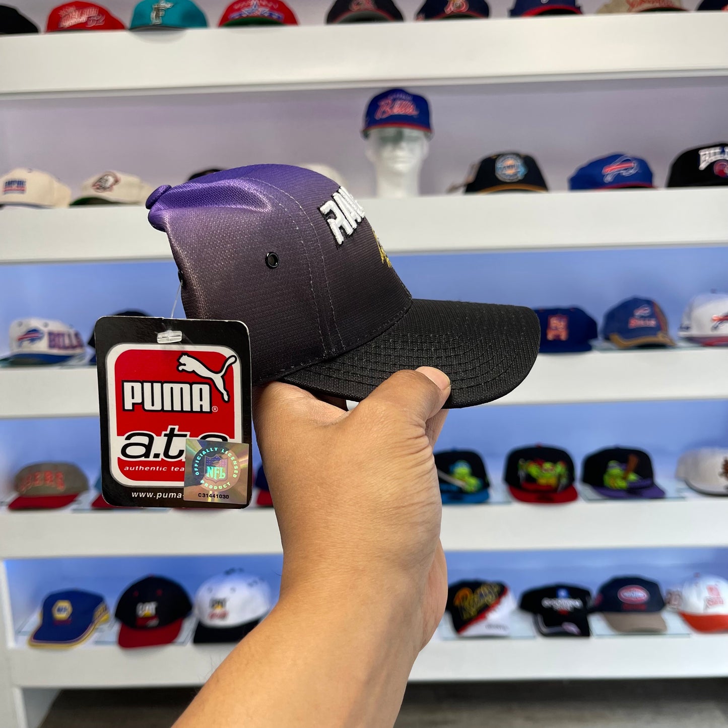 Vintage Baltimore Ravens PUMA Strap Back