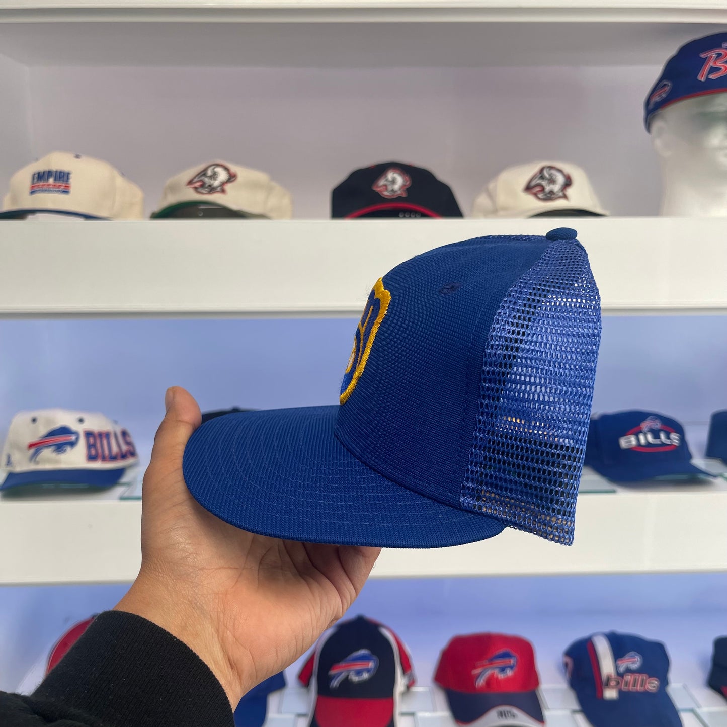 Vintage MLB Milwaukee Brewers Nylon Spring Training Snap Back