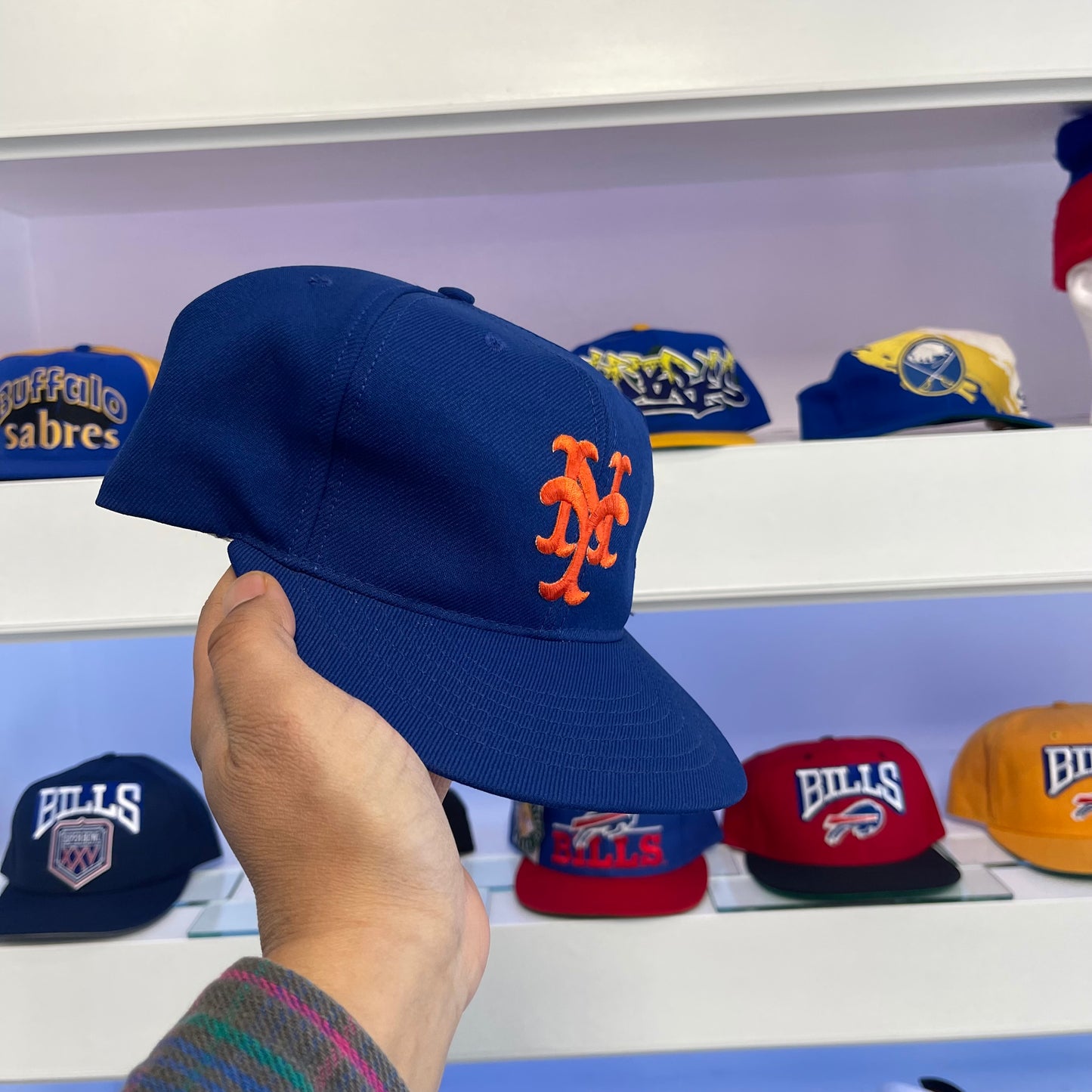 Vintage New York Mets Wool Snap Back