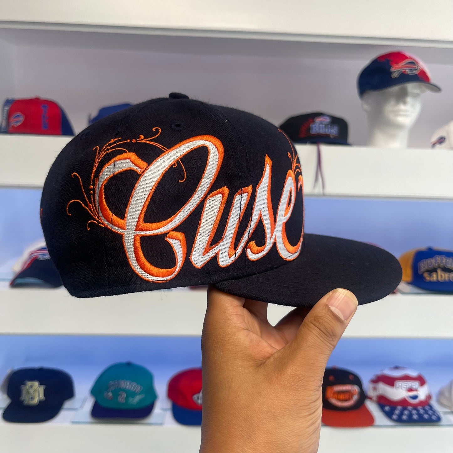 Syracuse Orangemen New Era Fitted Size 7 5/8