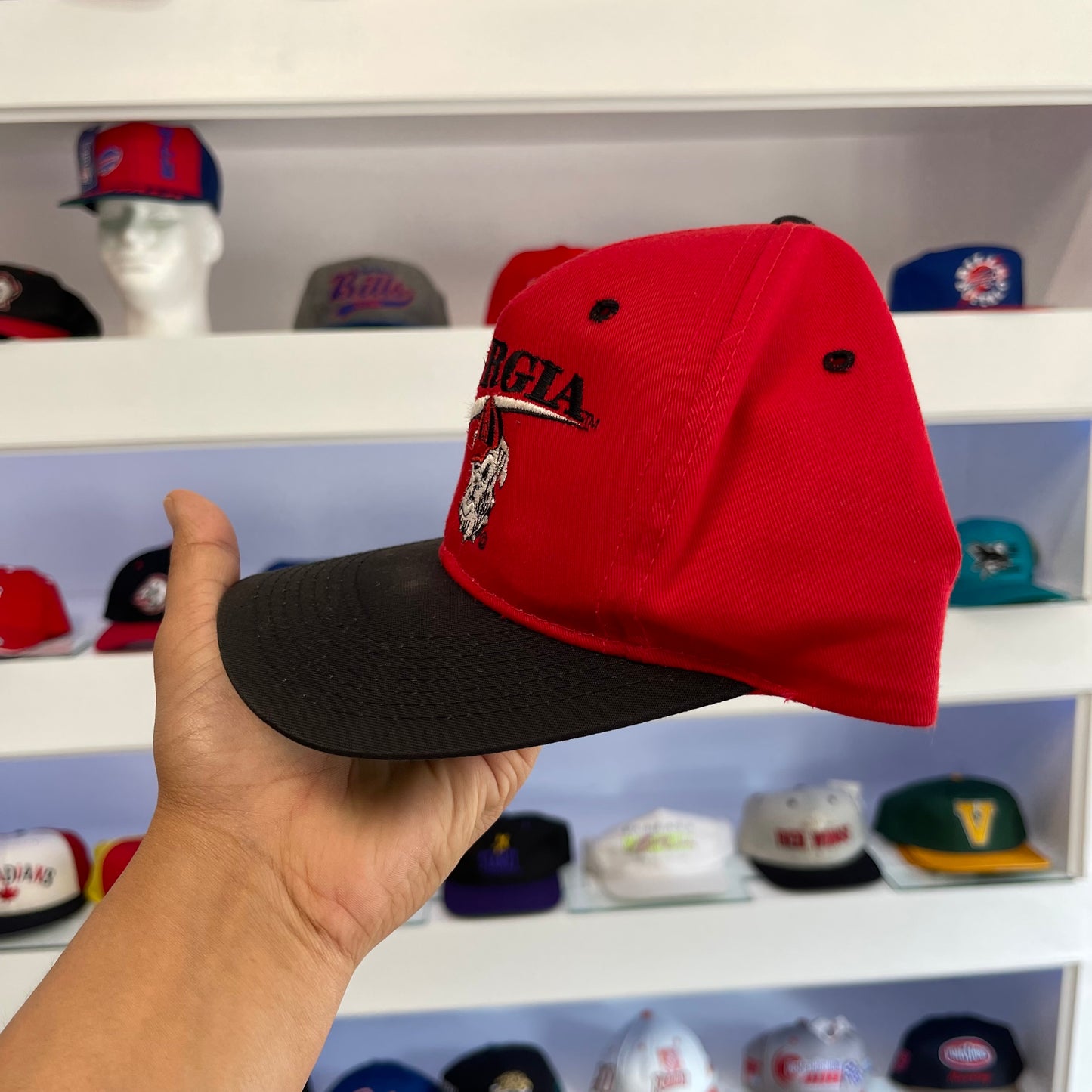Vintage 1990s George Town Hoyas Twill Snap Back