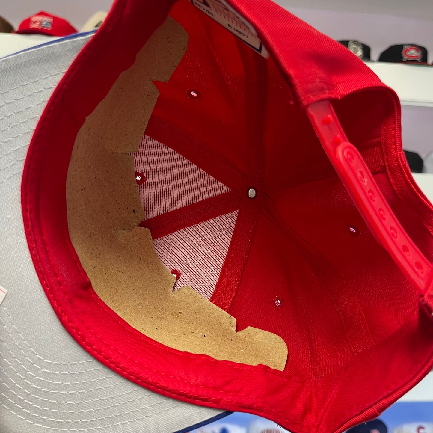 Vintage 1990s MLB Philadelphia Phillies Twill Snap Back