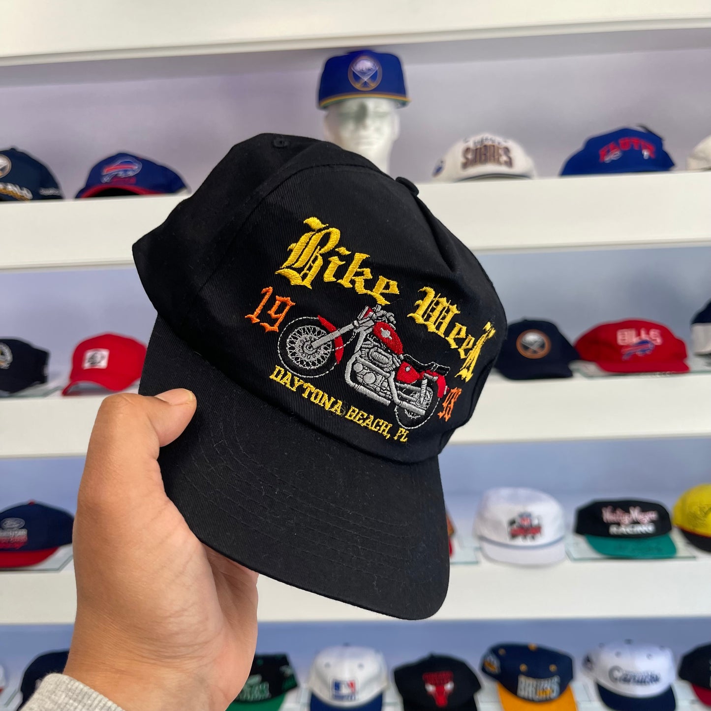 Vintage 1998 Bike Week Daytona Beach Fl Snap Back