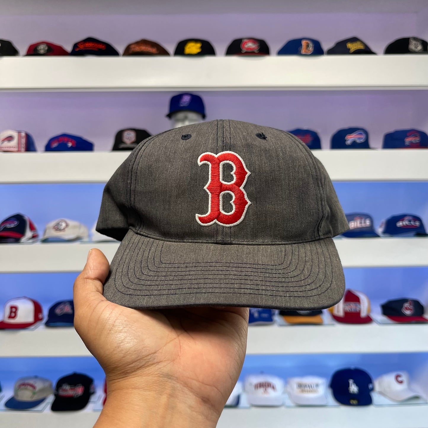 Vintage 1990s MLB Boston Red Sox Snap Back