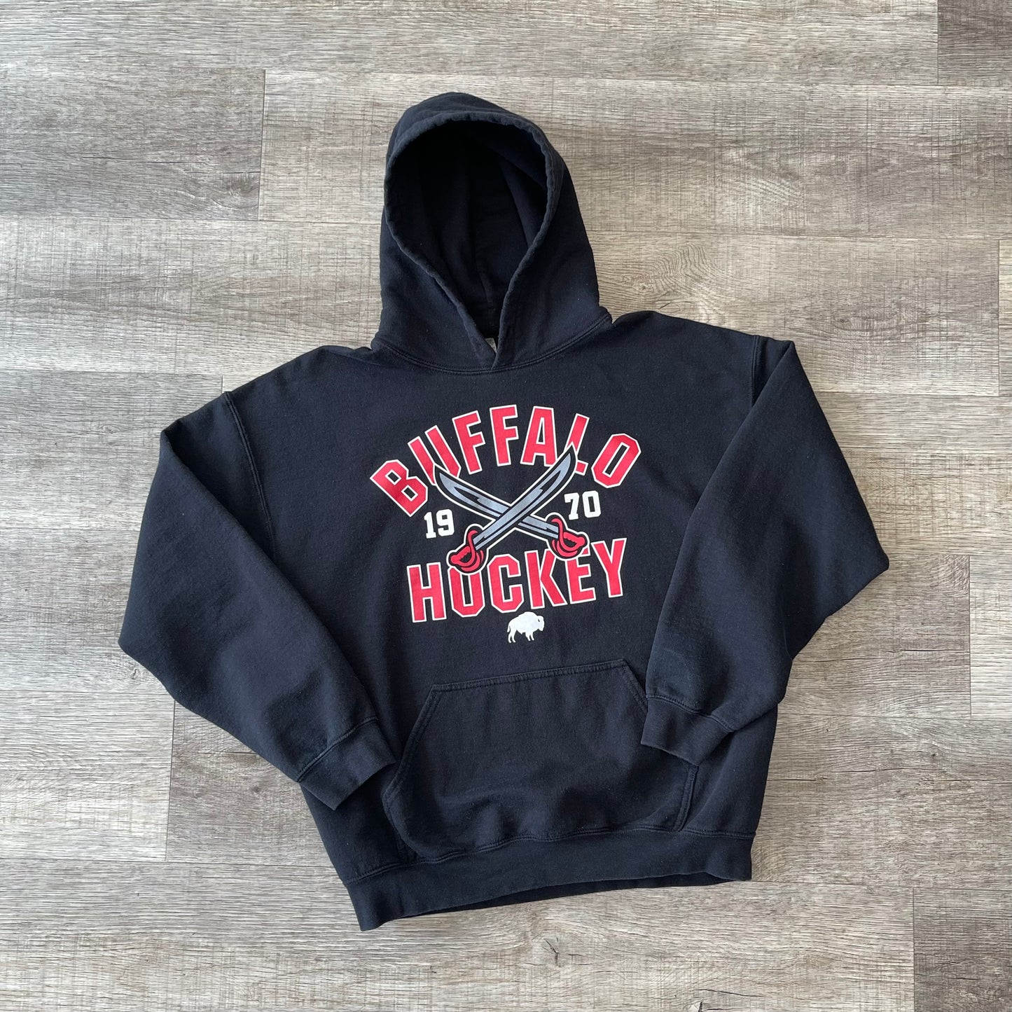 Vintage Buffalo Sabres Hoodie Size Large