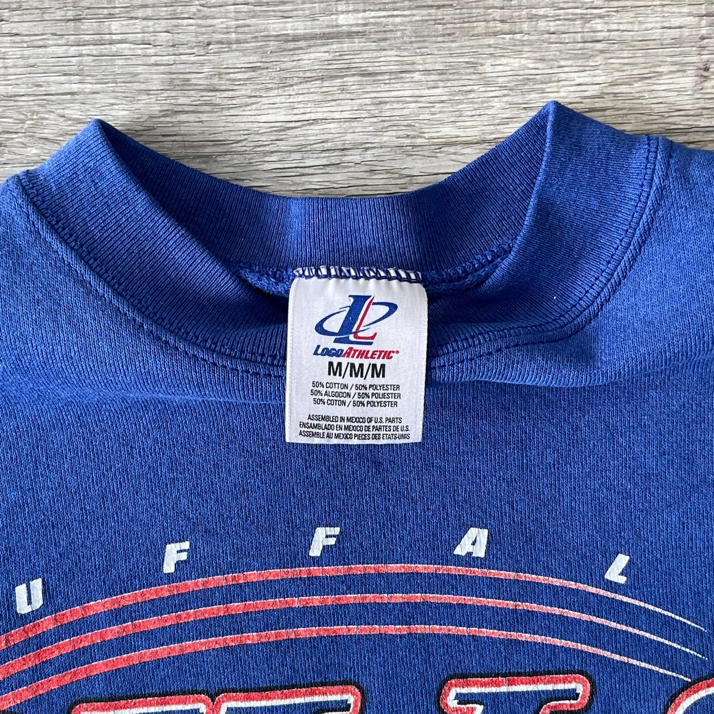 Vintage 1990s Buffalo Bills Logo Athletic Sweatshirt Size Medium (fits like small)
